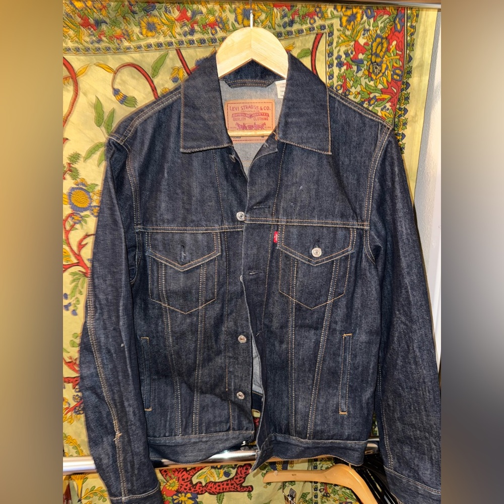 Levi's Raw Denim Jacket